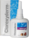ICF Clorexyderm Spot Gel. Desinficerende gel til hund og kat. 100 ml