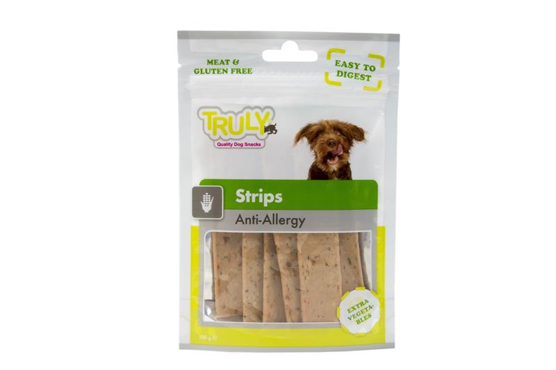 kode tankevækkende modul Truly, strips, anti, allergy, allergi, hund, godbidder