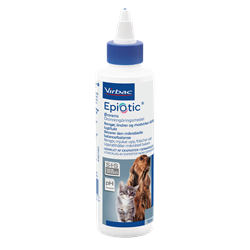 Virbac Epi-Otic. Ørerens til hunde og katte. 125 ml