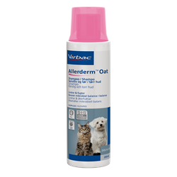 Virbac Allerderm Oat Shampoo. Til følsom hud hos hest, hund eller kat. 250 ml