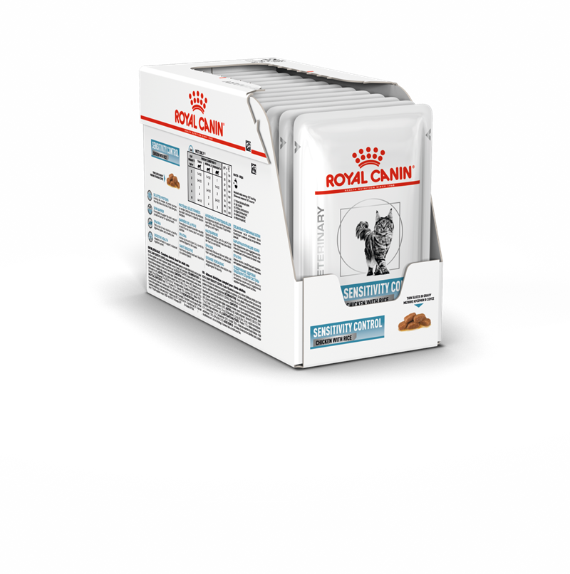 Barcelona Grens Lima Royal Canin Sensitivity Control Kylling & Ris. Kattefoder mod foder-allergi. Vådfoder (dyrlæge diætfoder) 12 poser med 85 g Barcelona Grens Lima Royal Canin Sensitivity Control Kylling & Ris. Kattefoder mod foder-allergi. Vådfoder (dyrlæge diætfoder) 12 poser med 85 g