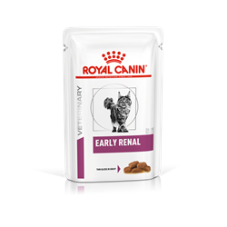 Royal Canin Early Renal vådfoder. Kattefoder til støtte af nyrefunktionen (dyrlæge diætfoder) 12 x 85 g