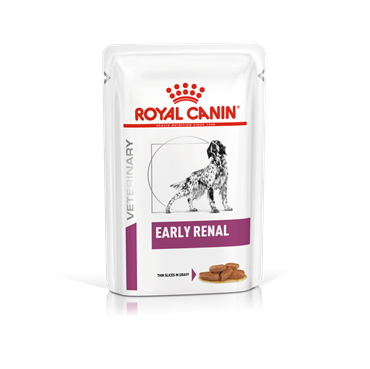 Royal Canin Early Renal vådfoder. Hundefoder til støtte af nyrefunktionen (dyrlæge diætfoder) 12 x 100 g