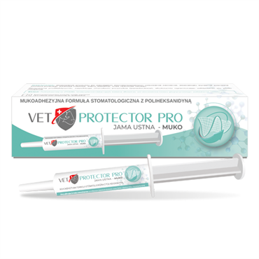 Vet Protector Pro - Oral Cavity Muco, Understøttelse af mundslimhinden hos hest, hund og kat. 15 ml