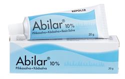 Abilar 10%. Salve med antimikrobiel effekt.