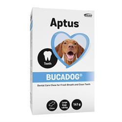 Aptus Bucadog. Tandrensende tyggelapper. Large. 141 g. 