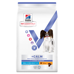 Hill's VET ESSENTIALS MULTI-BENEFIT + CALM Small & Mini tørfoder til hunde med kylling 2 kg.