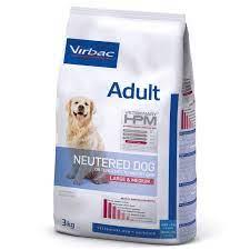 Virbac HPM, ADULT Dog NEUTERED, Large & Medium, Hundefoder til af store dyrlæge)