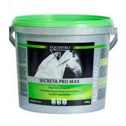 Equistro Secreta Pro MAX. Til understøttelse af det respiratoriske system hos heste. 2,4 kg
