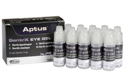 Aptus SentrX Eye Gel. Sterile øjendråber til hund, hest og kat. 10 stk x 3 ml