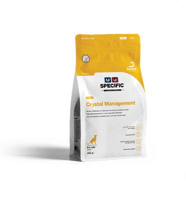 Specific FCD-L Crystal Management LIGHT. Kattefoder mod urinvejsproblemer (dyrlæge diætfoder) 400 g