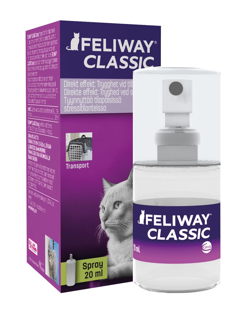 ros klokke trekant Feliway Classic Spray 20 ml