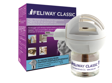 Feliway Classic Diffusor + Refill. Mod stress og uønsket adfærd hos katte. 48 ml