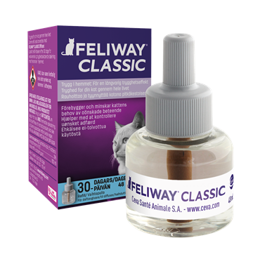 Feliway Classic Refill til diffusor. Mod stress og uønsket adfærd hos katte. 48 ml