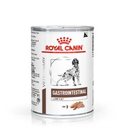 Royal Canin Gastrointestinal LOW FAT. Hundefoder mod dårlig mave/skånekost. Vådfoder (dyrlæge diætfoder) 1 dåse med 410 g