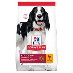 Hill's Science Plan Adult Medium Breed med Kylling. 2,5 kg. 