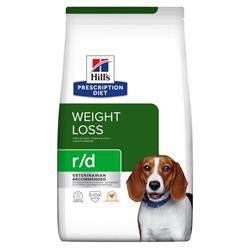 Hill's Prescription Diet Canine r/d. Hundefoder mod overvægt (dyrlæge diætfoder) 10 kg