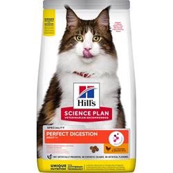Hill's Science Plan Feline Adult Perfect Digestion med Kylling 1,5 kg. 