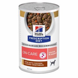 Hill\'s PRESCRIPTION DIET ON-CARE Restorativ Pleje stew til hunde - 12 dåser af 354 g.