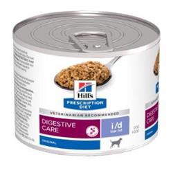 Hill's Prescription Diet Canine i/d LOW FAT. Hundefoder mod dårlig mave / skånekost med mindre fedtindhold. Vådfoder (dyrlæge diætfoder) 12 x  200 g
