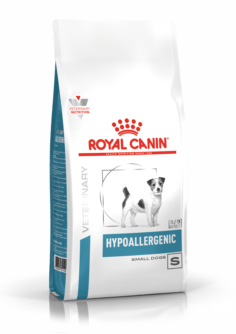 Canin Hypoallergenic Small Dog hundefoder 3,5 kg fra dyrlæge)