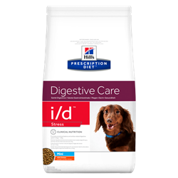 Hill's Prescription Diet Canine i/d Stress MINI. Hundefoder mod dårlig mave / skånekost (dyrlæge diætfoder) 5 kg 