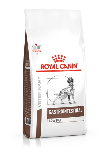 Royal Canin Gastrointestinal. LOW FAT. Hundefoder mod dårlig mave/skånekost med mindre fedtindhold (dyrlæge diætfoder) 12 kg