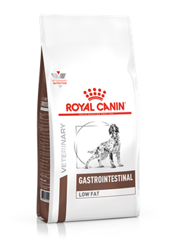 Royal Canin Gastrointestinal LOW FAT. Hundefoder mod dårlig mave/skånekost med mindre fedtindhold (dyrlæge diætfoder) 6 kg