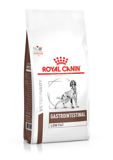 Royal Canin Gastrointestinal LOW FAT. Hundefoder mod dårlig mave/skånekost med mindre fedtindhold (dyrlæge diætfoder) 6 kg