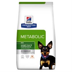 Hill's Prescription Diet Metabolic MINI Weight Management. Hundefoder mod overvægt (dyrlæge diætfoder) 3 kg