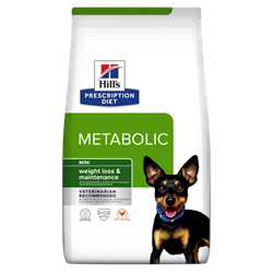 Hill's Prescription Diet Metabolic MINI Weight Management. Hundefoder mod overvægt (dyrlæge diætfoder) 6 kg