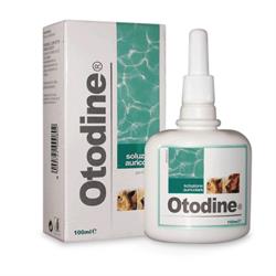 ICF Otodine. ØRERENS med Chlorhexidene og TRIS-EDTA til kat og hund, 100 ml.