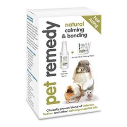 Pet Remedy - Beroligende Spray 75 ml. + 6 Servietter 