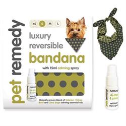 Pet Remedy. Bandana SMALL + Spray 15 ml. til hund 