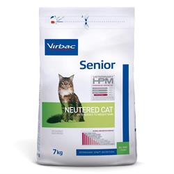 Virbac HPM Senior Neutered Cat. Kattefoder til senior (dyrlæge diætfoder) 7 kg