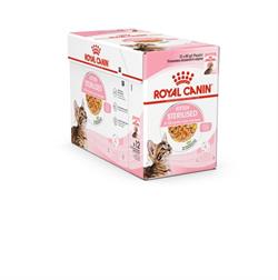 Royal Canin Kitten Sterilised Jelly Vådfoder til Killing 12 x 85 g. 