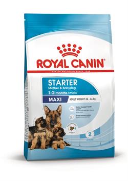 MINDST HOLDBAR TIL 21/4-24 Royal Canin Maxi Starter Tørfoder til Hvalp 15 kg.