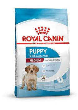 Royal Canin Puppy Medium Tørfoder til Hvalpe 15 kg. 