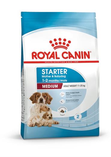 Royal Canin Medium Starter Tørfoder til Hvalp 15 kg.
