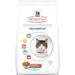 Hills VetEssentials Feline YOUNG ADULT Neutered Cat. Foder til NEUTRALISEREDE katte, med TUN 1,5 kg