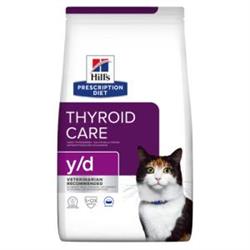 Hill's Prescription Diet Feline y/d. Kattefoder mod hyperthyreodisme (dyrlæge diætfoder) 1,5 kg