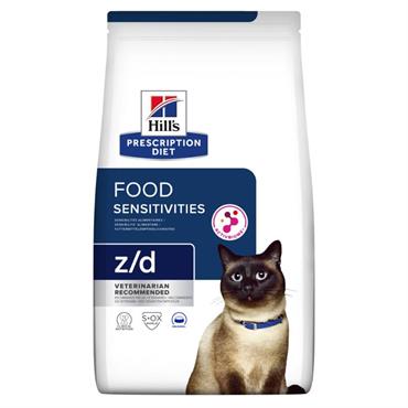 Hill\'s Prescription Diet Feline z/d. Kattefoder mod allergi (dyrlæge diætfoder) 6 kg