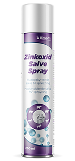 Zinkoxid Salvespray til hudbeskyttelse til dyr. 200 ml